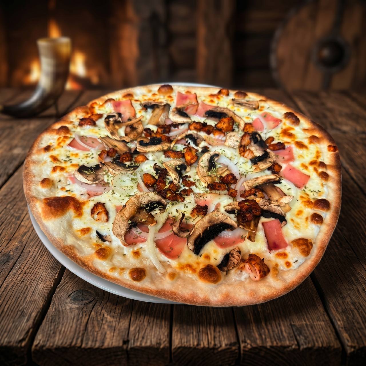 Pizza Carbonara